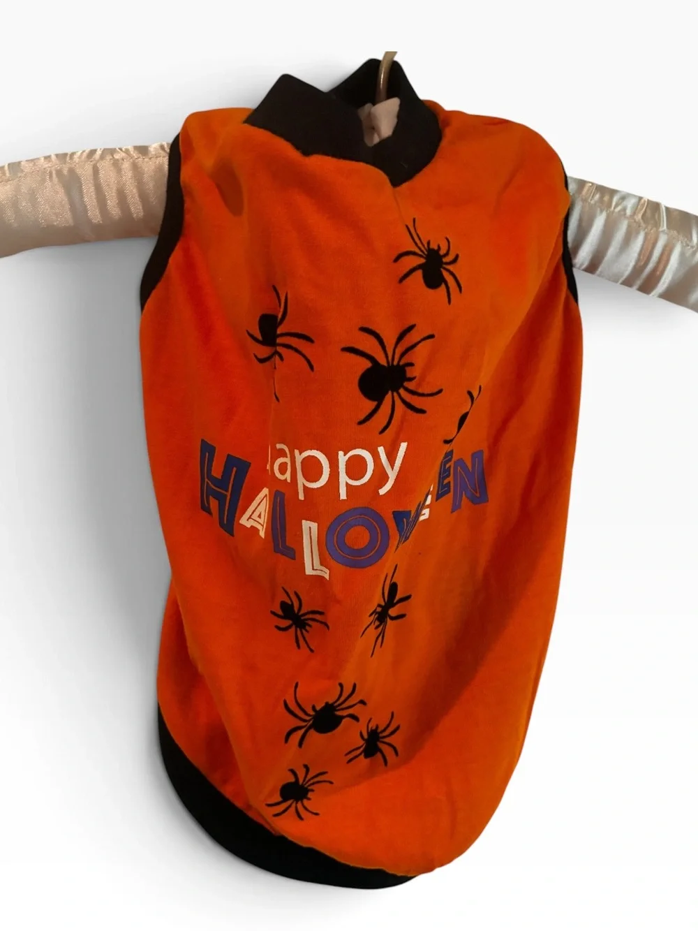 Thrills & Chills Dog/Cat Happy Halloween Orange Costume